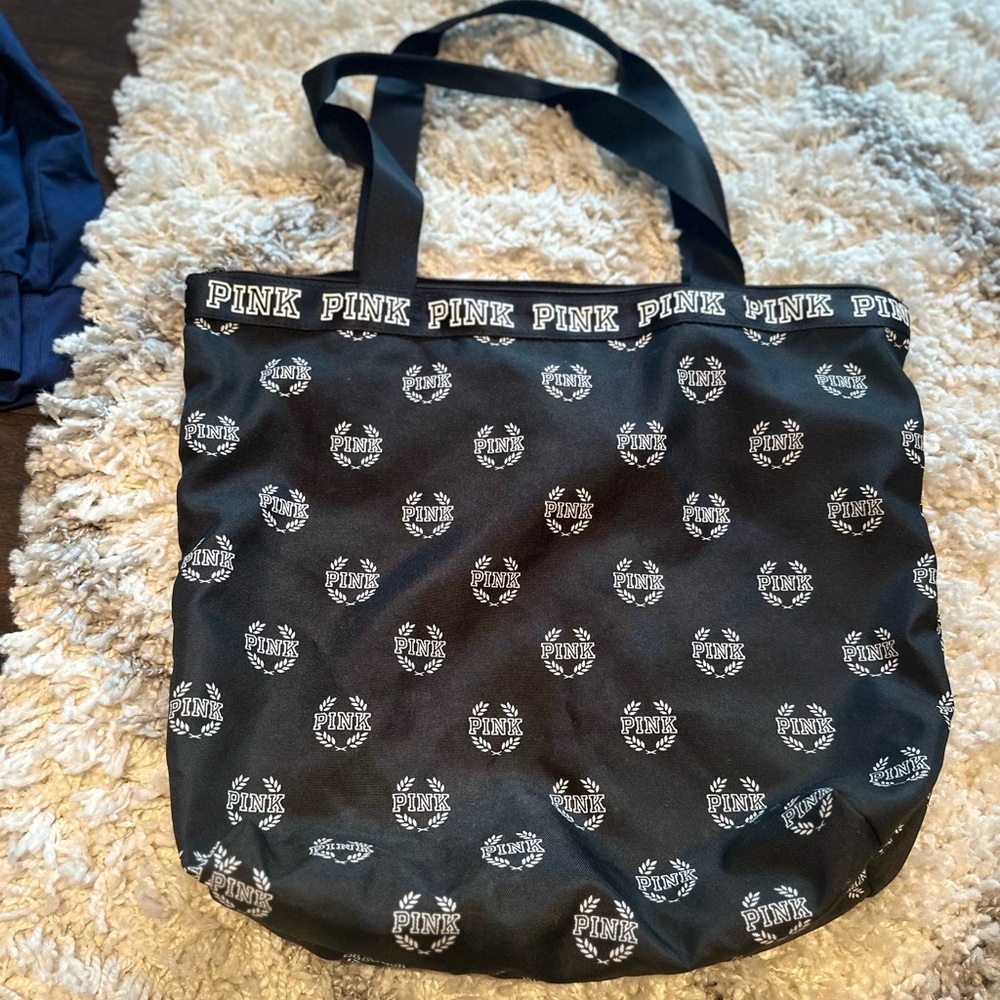 Victoria's Secret Black Tote Bag